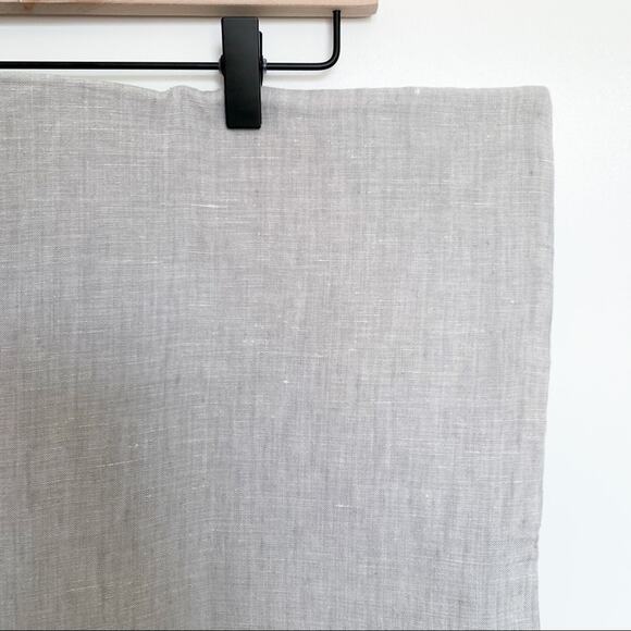 Restoration Hardware Banded Washed Linen King Sham - Picture 6 of 10